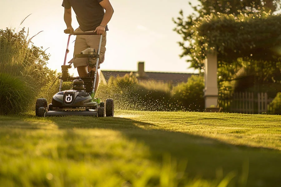 top rated battery lawn mower