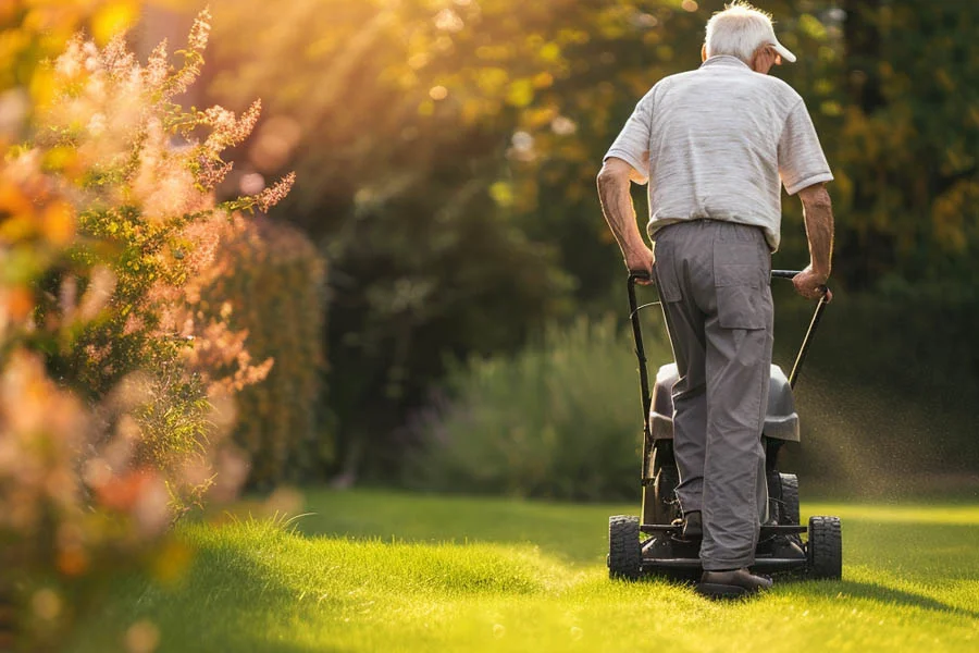 top rated battery lawn mower